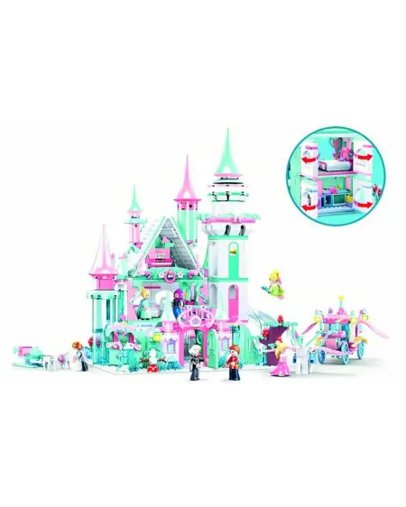 CHATEAU DE GLACE 1324 PCES  1324 pièces pour construire un château ...