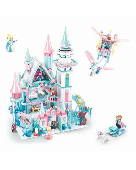 CHATEAU DE GLACE 1324 PCES  1324 pièces pour construire un château ...