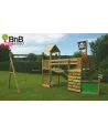 PORTIQUE VIKING  Avec 2 tours, 1 pont, 1 mur d'escalade, 1 échelle-...