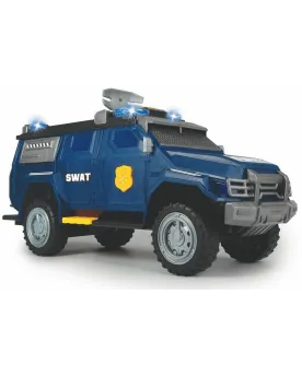 VEH. ACTION CAMION BLINDE SWAT L/S  36 cm. Avec radar rotatif, sirè...