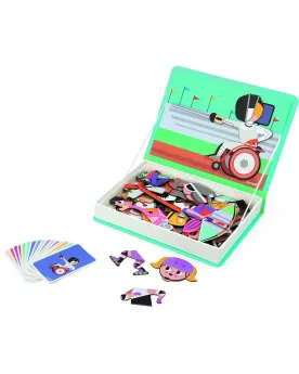 MAGNETI'BOOK SPORTS  Contient 10 cartes et 40 magnets. JANJ02596 JA...