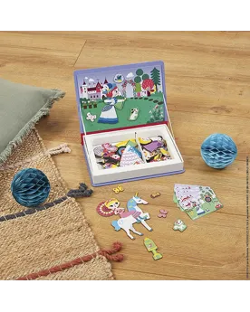 MAGNETI'BOOK PRINCESSE  Contient 7 cartes et 55 magnets. JANJ02725 ...