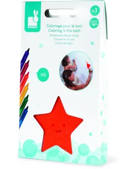 COLORIAGE POUR LE BAIN   JANJ04725 JANOD Âge Minimum: 3A -Âge Maxim...