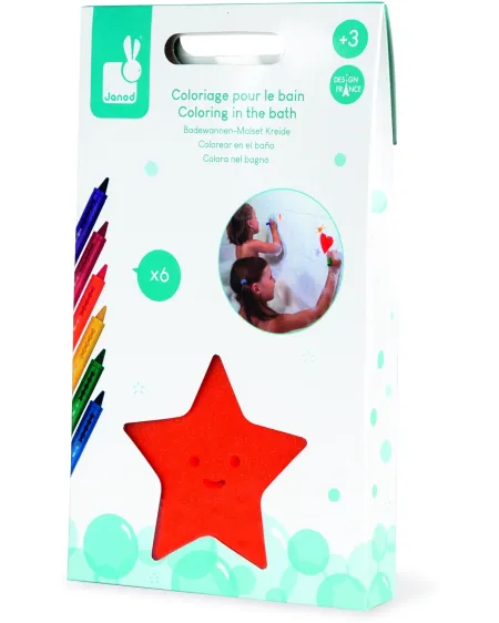 COLORIAGE POUR LE BAIN   JANJ04725 JANOD Âge Minimum: 3A -Âge Maxim...