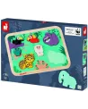 PUZZLE CHUNKY JUNGLE WWF   JANJ08621 JANOD Âge Minimum: 18M -Âge Ma...