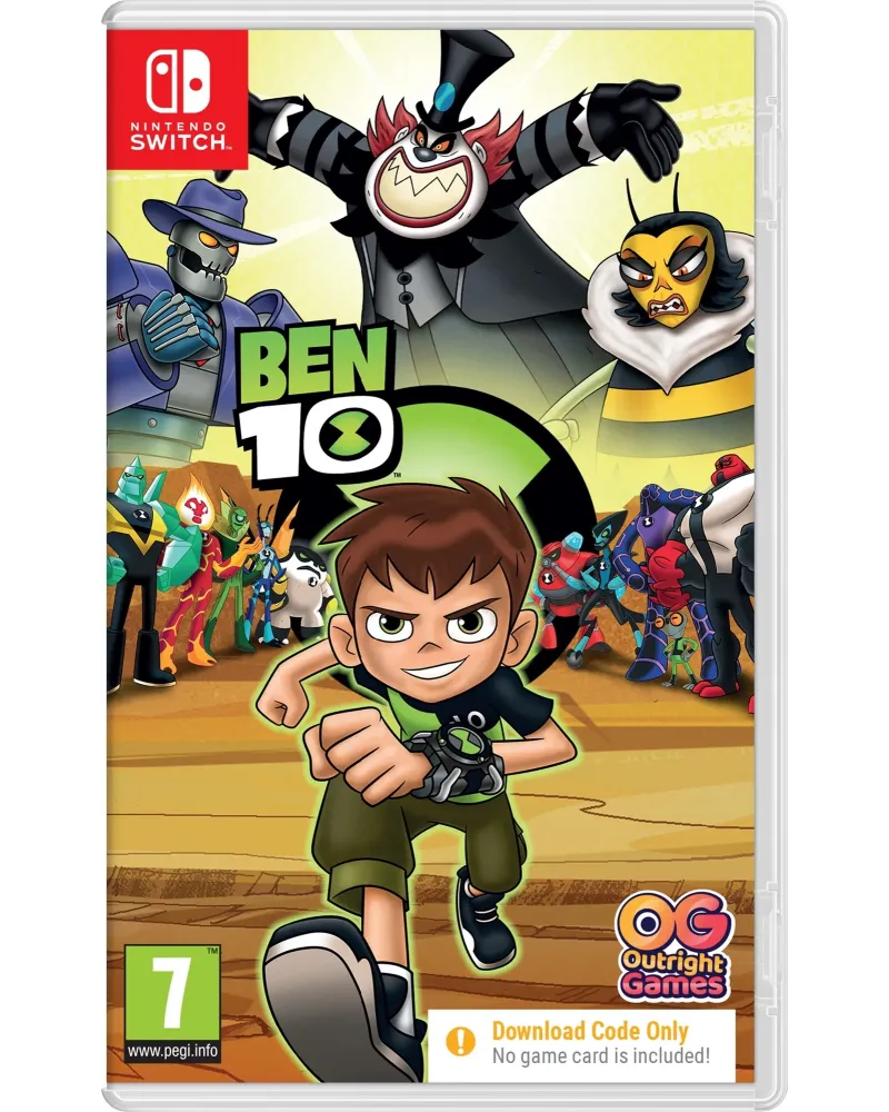 SWITCH BEN 10 (CODE TELECHARGEMENT)   SWT803998 NINTENDO SWITCH Âge...