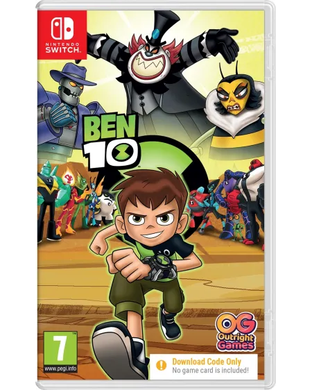 SWITCH BEN 10 (CODE TELECHARGEMENT)   SWT803998 NINTENDO SWITCH Âge...