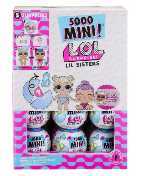 LOL SURPRISE SOOO MINI LIL SISTERS   MGA588436EUC MGA Âge Minimum: ...