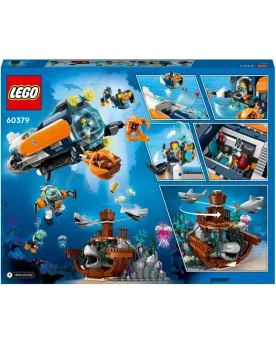 LE SOUS-MARIN D'EXPLORATION EN EAUX PROF   LEG60379 LEGO Âge Minimu...