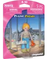 JEUNE FEMME ET JOURNAL   PMB70972 PLAYMOBIL Âge Minimum: 4A -Âge Ma...