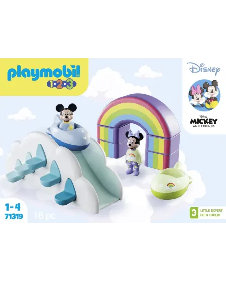 MAISON DES NUAGES DE MICKEY ET MINNIE   PMB71319 PLAYMOBIL Âge Mini...