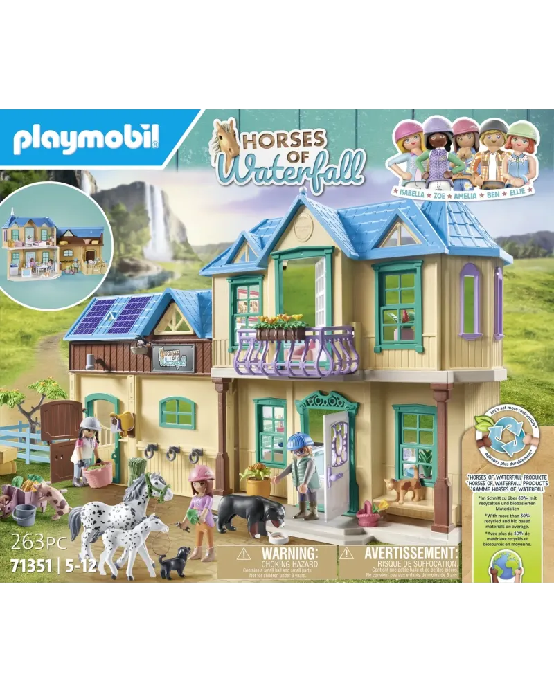 RANCH DE LA CASCADE   PMB71351 PLAYMOBIL Coup de coeur: Oui -Âge Mi...