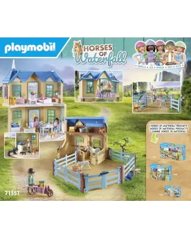 RANCH DE LA CASCADE   PMB71351 PLAYMOBIL Coup de coeur: Oui -Âge Mi...