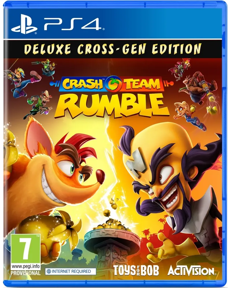 PL4 CRASH TEAM RUMBLE   PS4729920 PLAYSTATION 4 Âge Minimum: 7A -Âg...