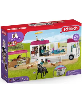 CAMPING-CAR EQUESTRE  Pour 4 chevaux et 1 paddock couvert à l'extér...