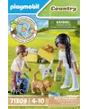 FAMILLE DE CHATS AVEC FEMME ET ENFANT   PMB71309 PLAYMOBIL Âge Mini...