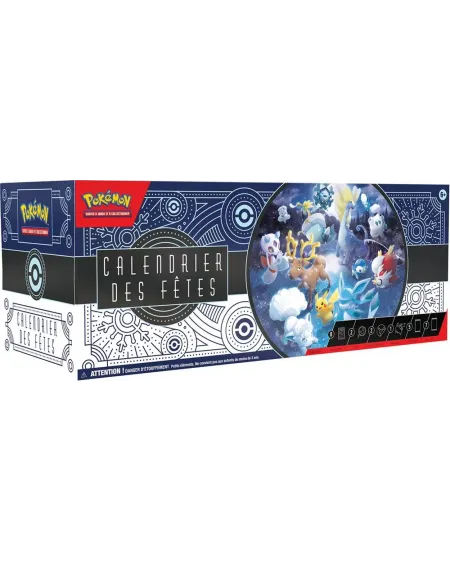 POKEMON CALENDRIER DES FETES  Contenu : 8 cartes brillantes du JCC ...