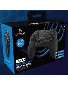 PL4 MANETTE FILAIRE SC10 AUDIO NOIRE  Compatible PS4, PS3 & PC;Câbl...