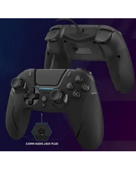 PL4 MANETTE FILAIRE SC10 AUDIO NOIRE  Compatible PS4, PS3 & PC;Câbl...