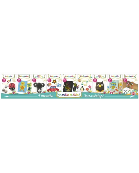 1 METRES D'ACTIVITES CREATIVES  9 activités créatives telles que ca...