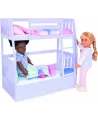 LITS SUPERPOSES  Pour poupées jusqu'à 46 cm. Matelas, coussins et c...