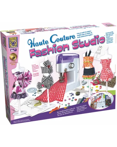 MACHINE A COUDRE + 4 MANNEQUINS + TENUE  Une machine à coudre avec ...