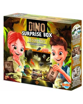 DINO SURPRISE BOX 25 SURPRISES  25 surprises dont : des écussons, u...