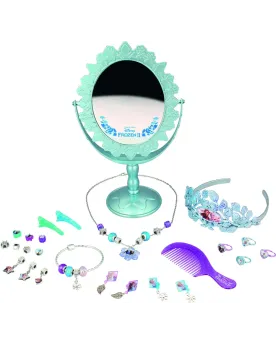 FROZEN COFFRET BIJOUX 25PCES  25 pièces pour ressembler à Elsa (mir...