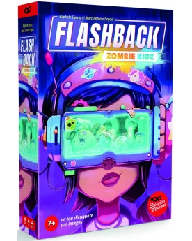 SCORPION MASQUE FLASH BACK ZOMBIE KIDZ Jeu d'enquête coopératif ave...