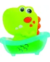 DINO FAIT DES BULLES DANS LE BAIN  Mets du savon et appuie sur le b...