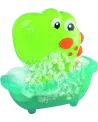 DINO FAIT DES BULLES DANS LE BAIN  Mets du savon et appuie sur le b...