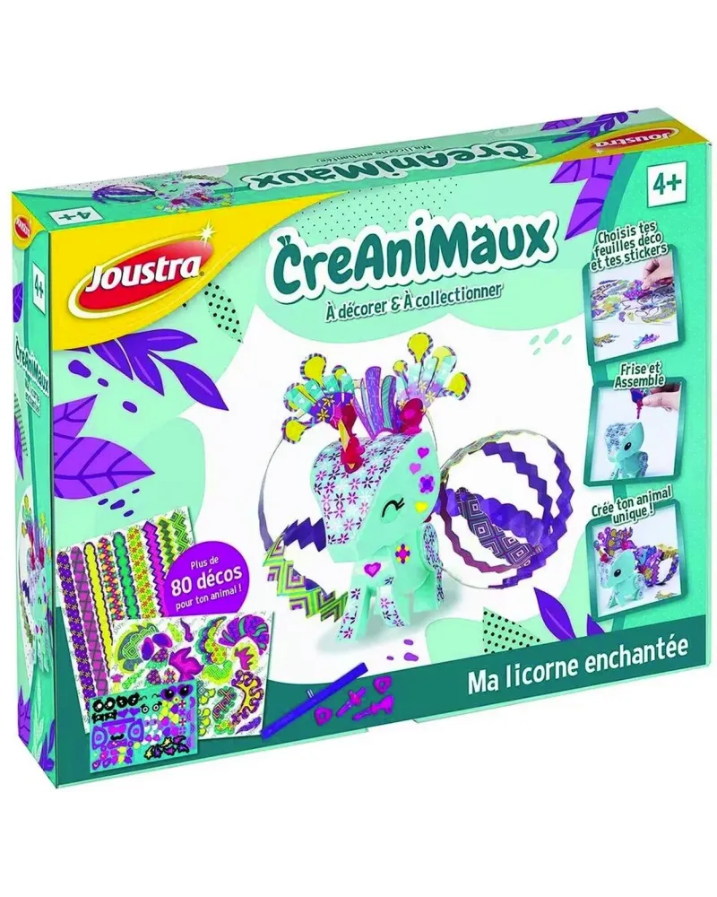 CREANIMAUX MA LICORNE ENCHANTEE  Choisis ton animal et personnalise...