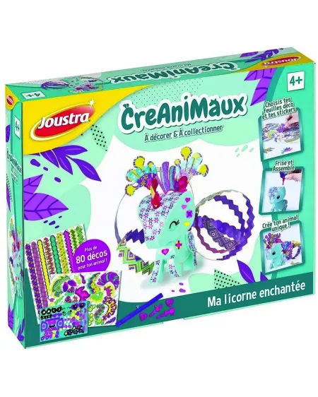 CREANIMAUX MA LICORNE ENCHANTEE  Choisis ton animal et personnalise...
