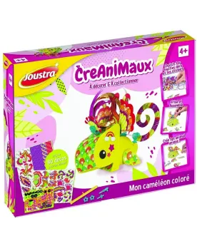 CREANIMAUX MON CAMELEON COLORE  Choisis ton animal et personnalise-...