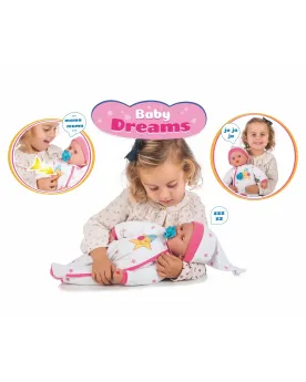 BEBE 46CM BABY DREAMS MAMAN/PAPA  46 cm. Dit maman, papa, rit et ro...
