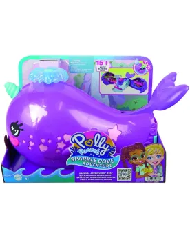 POLLY POCKET NARVAL BATEAU  Ouvre-le pour révéler 1 bateau de crois...