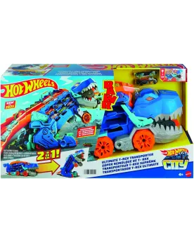 HOT WHEELS TRANSPORTEUR DINO TRANSFORMAB  Avale et transporte plus ...