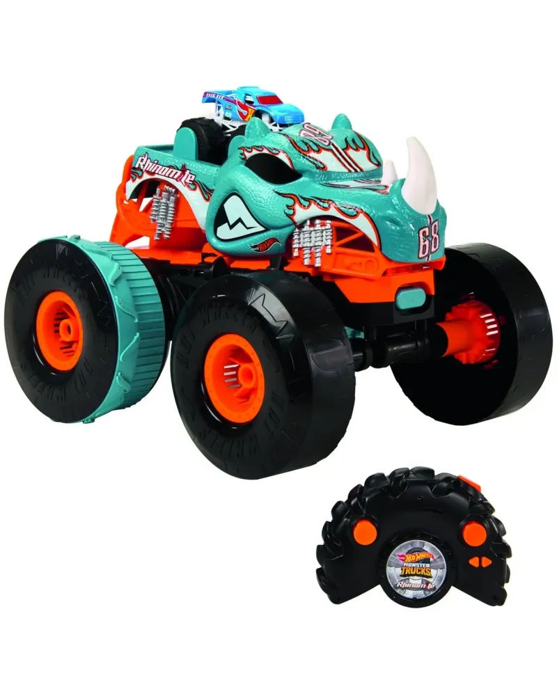 HOT WHEELS MONSTERTRUCK RC1/12 RHINOMITE  1/12. 2.4 GHz.Possède des...