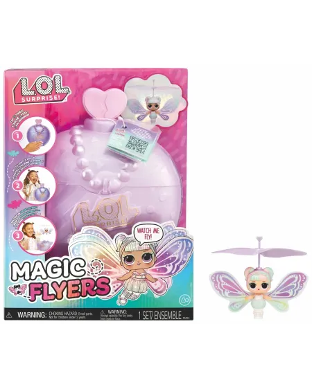LOL SURPRISE MAGIC FLYERS  L'emballage s'éclaire et bouge avant de ...