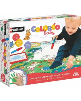 COLOREO BABY  Peins avec de l'eau pour faire apparaître les couleur...