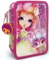 TROUSSE DE CRAYONS A 3 COMP. PETULIA  Contient : carnet d'activités...