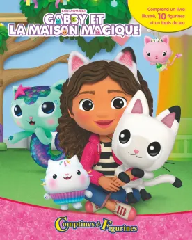 COFFRET COMPTINES ET FIGURINES GABBY'S  1 livre, des figurines et 1...