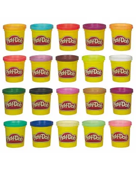 PLAY DOH SUPER COLOR PACK  20 pots de pâte à modeler de différentes...