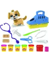 PLAY DOH VETERINAIRE Pour tamponner avec le stéthoscope, remplir le...