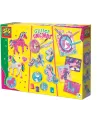 LICORNES PAILLETEES 3 EN 1  Contient 3 activités de bricolage : per...
