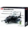 WORLD WAR HELICO DE COMBAT  330 briques. SLU38-B0752 SLUBAN Âge Min...