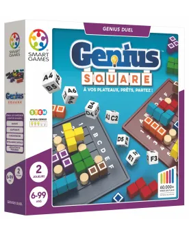 LE CARRE GENIUS 1/2 JOUEURS Seul ou en duel, complétez les espaces ...