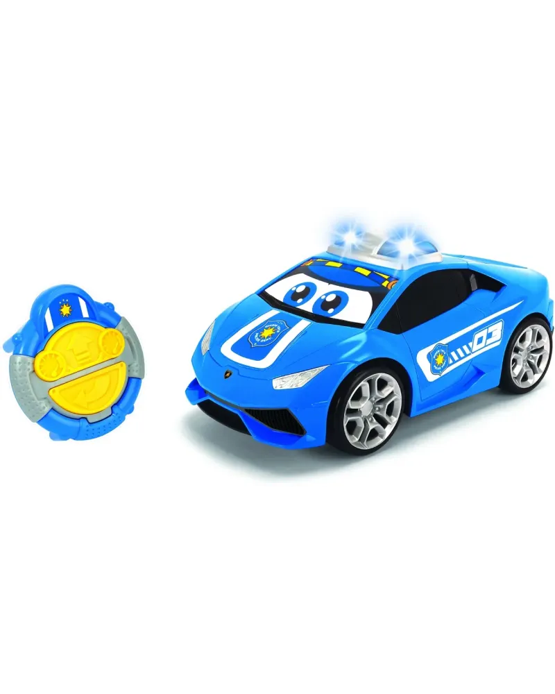 R.C. ABC PAULY POLICE  Lamborghini télécommandée par infrarouge. Av...