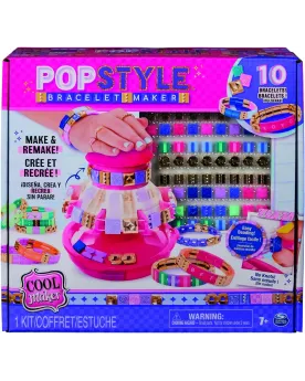 COOL MAKER MACHINE A BRACELETS  Des élastiques, des perles et des s...