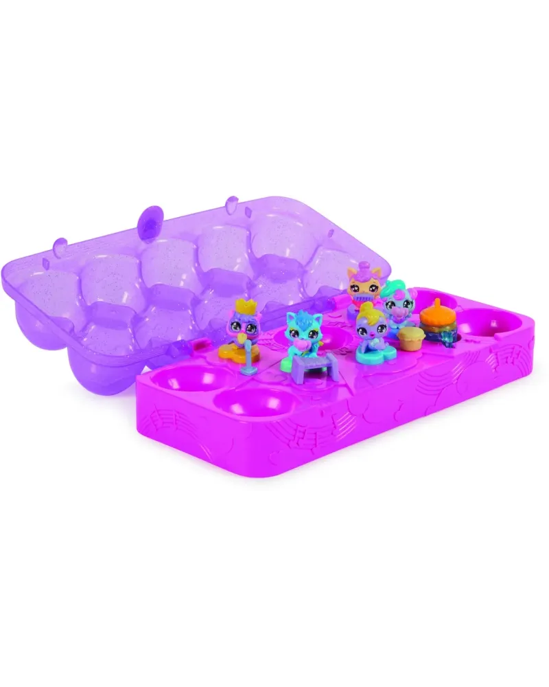 HATCHIMALS PLAYSET 8 OEUFS  Nourris les oeufs grâce au biberon et i...